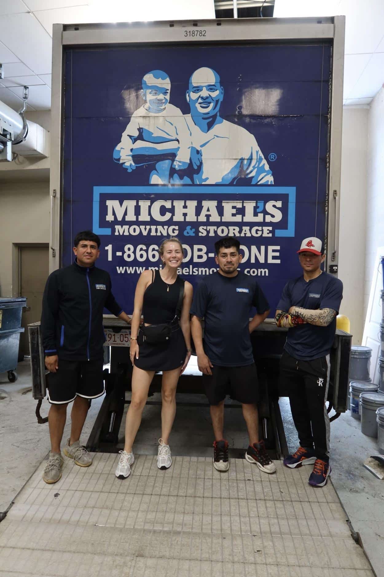 Michael's movers helping with a move