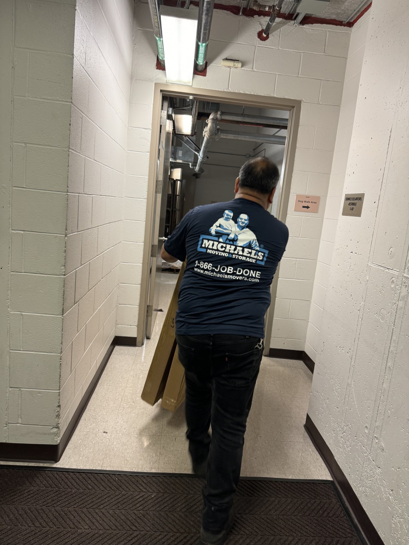Michael's movers helping with a move